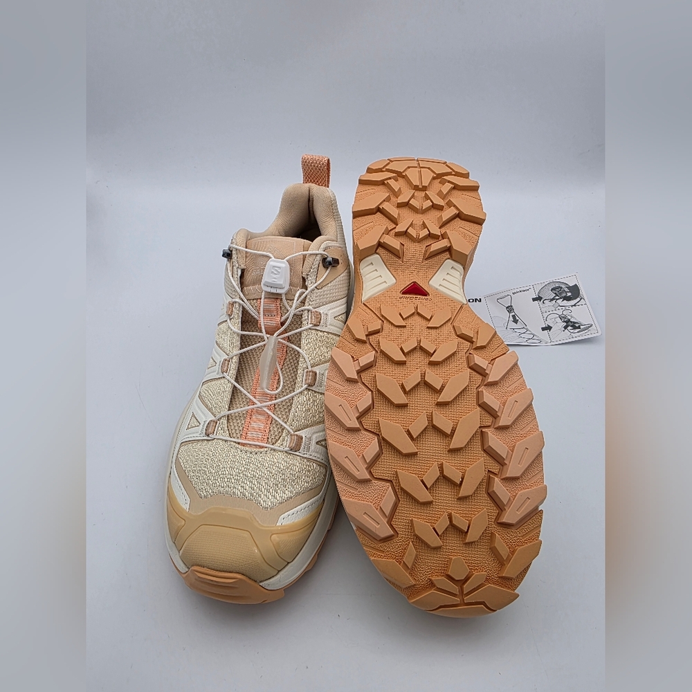 Salomon X Ultra 360 Edge GTX Boots - Wheat/Peach - 474641 Womens Size 8 - Picture 5 of 6